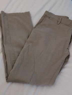 Men's Size 36 Waist Length 34 Untuckit Relaxed Fit Khaki Dress Pants